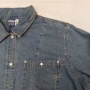 Venezia Jeans Ladies Size 14/16 Denim Shirt